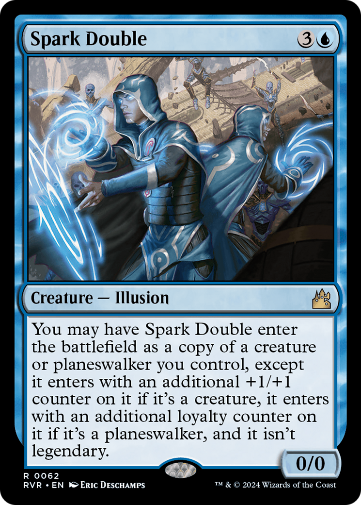 FOIL Spark Double (RVR-062) - Ravnica Remastered - Magic The Gathering - Single Cards