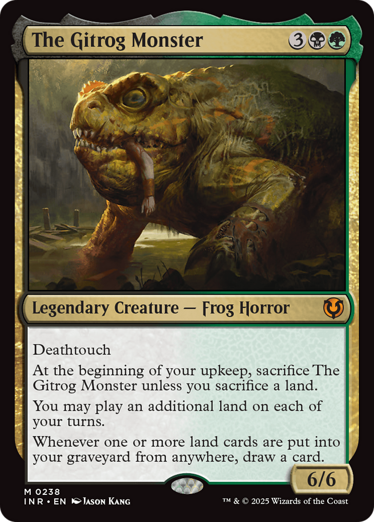 The Gitrog Monster (INR-238) - Innistrad Remastered - Magic The Gathering - Single Cards