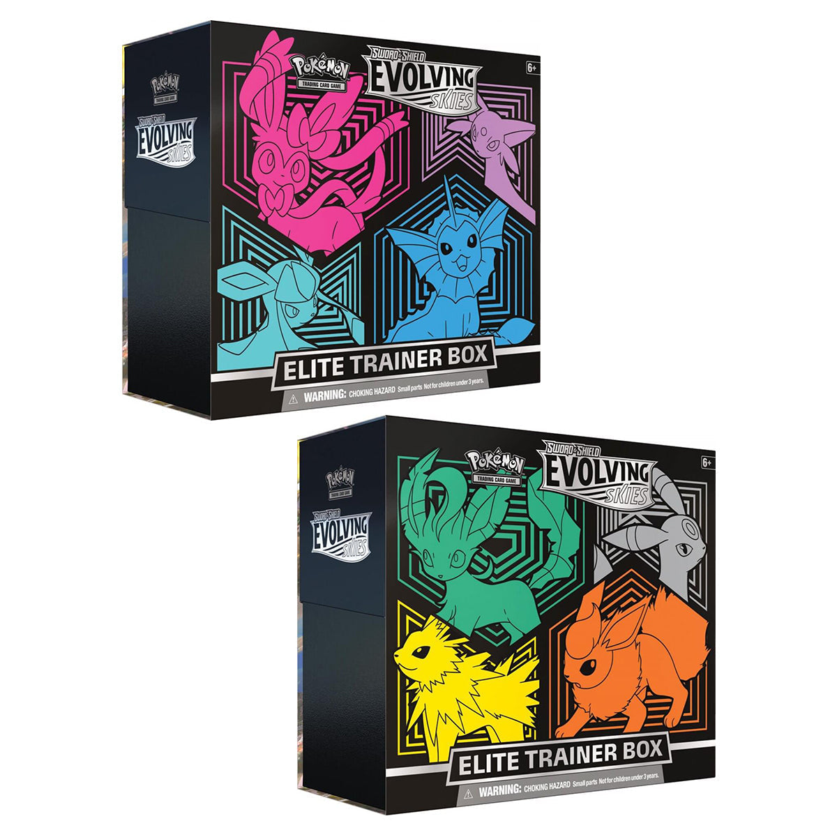 POKEMON Evolving Skies Elite Trainer Boxes (Pair) - Trading Card Games