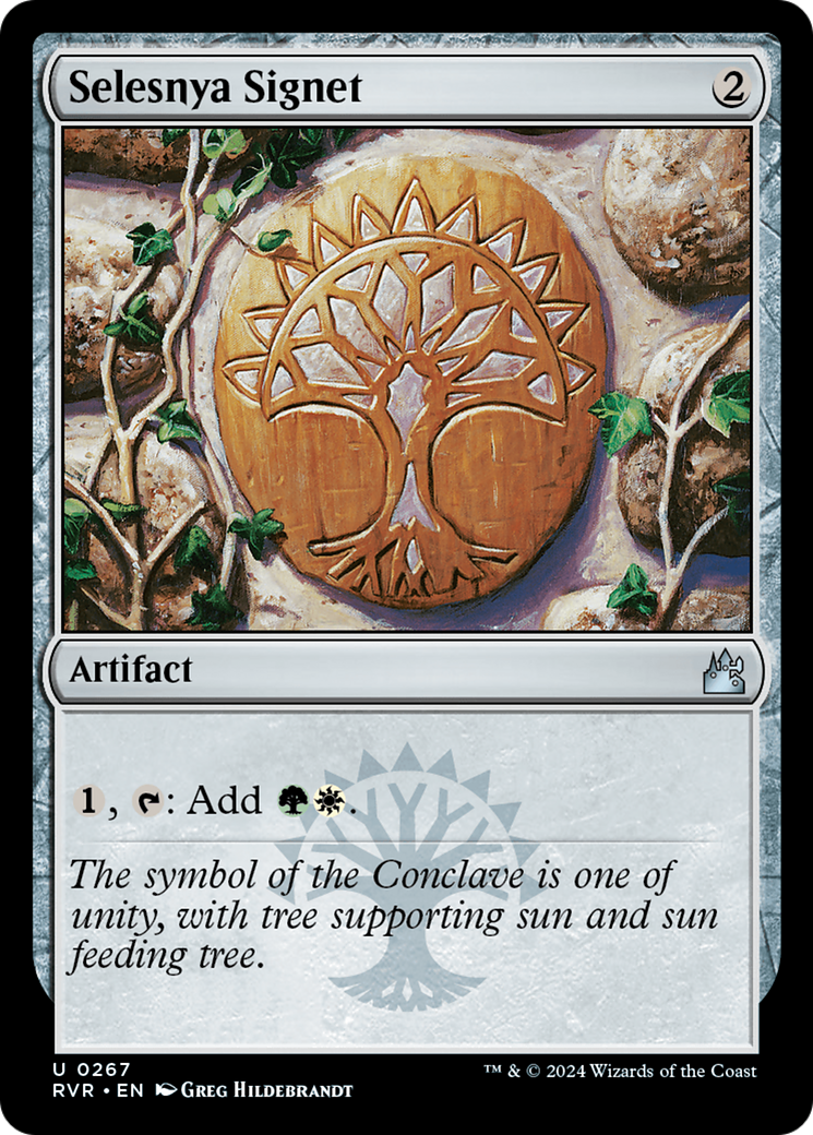 Selesnya Signet (RVR-267) - Ravnica Remastered - Magic The Gathering - Single Cards