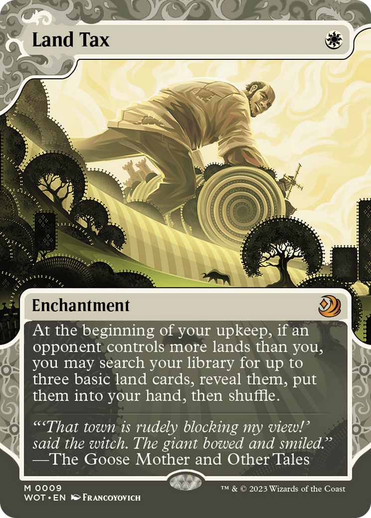 Land Tax (WOT-009) - Wilds of Eldraine: Enchanting Tales - Magic The Gathering - Single Cards