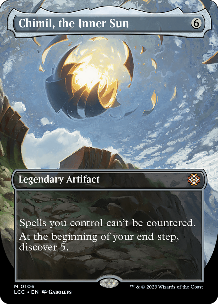 Chimil, the Inner Sun (Borderless) (LCC-106) - The Lost Caverns of Ixalan Commander - Magic The Gathering - Single Cards