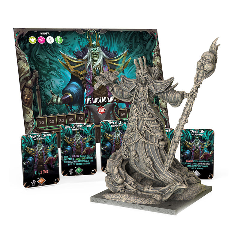 Chronicles of Drunagor Age of Darkness Core Game - Board Games - 5