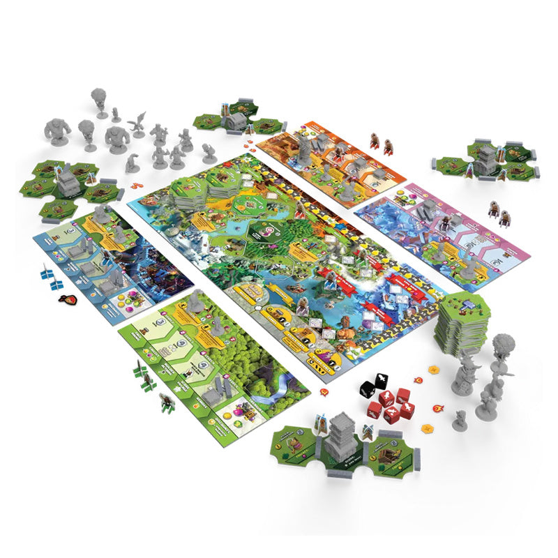 Clash of Clans The Epic Raid Extra Mustache Tier (Core Edition + Kickstarter Pack) - Board Games - 3