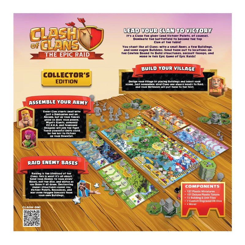 Clash of Clans The Epic Raid Fireball Flex Tier (Collector's Edition + Kickstarter Pack) - Board Games - 3