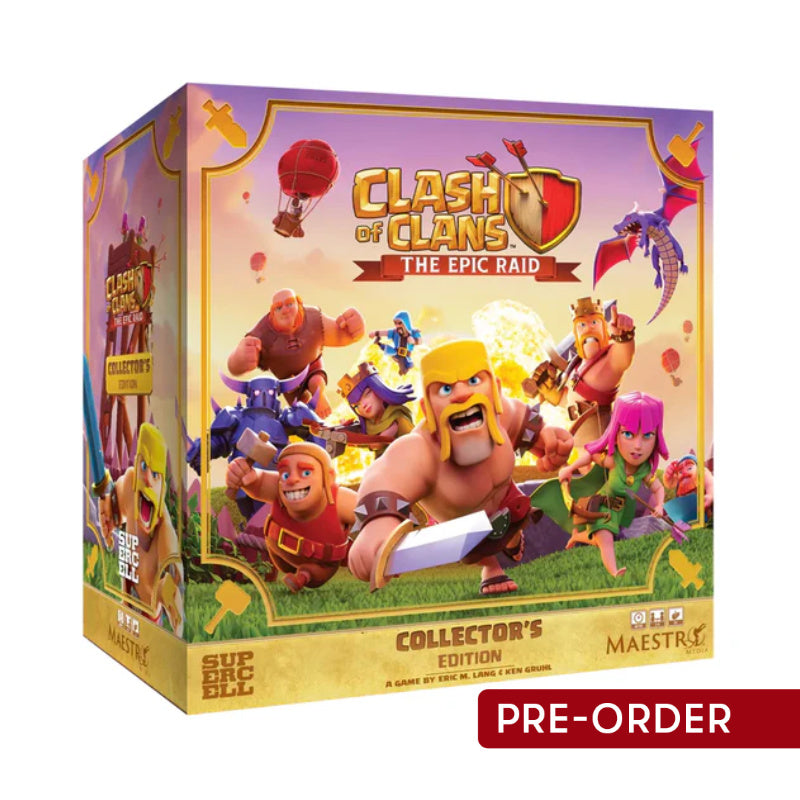 Clash of Clans The Epic Raid Fireball Flex Tier (Collector's Edition + Kickstarter Pack) - Board Games