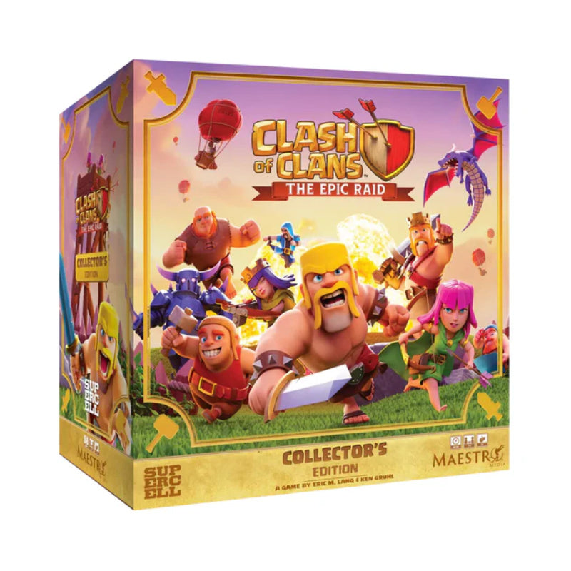 Clash of Clans The Epic Raid Fireball Flex Tier (Collector's Edition + Kickstarter Pack) - Board Games - 2