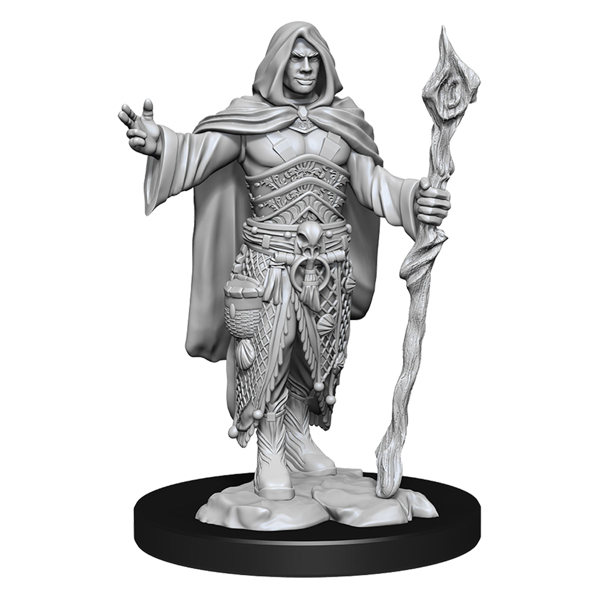 D&D Nolzurs Marvelous Unpainted Miniatures Human Druid Male - Miniatures
