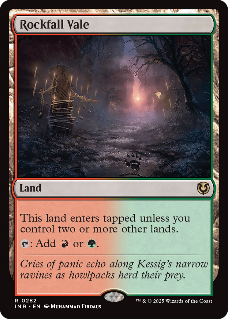 Rockfall Vale (INR-282) - Innistrad Remastered - Magic The Gathering - Single Cards
