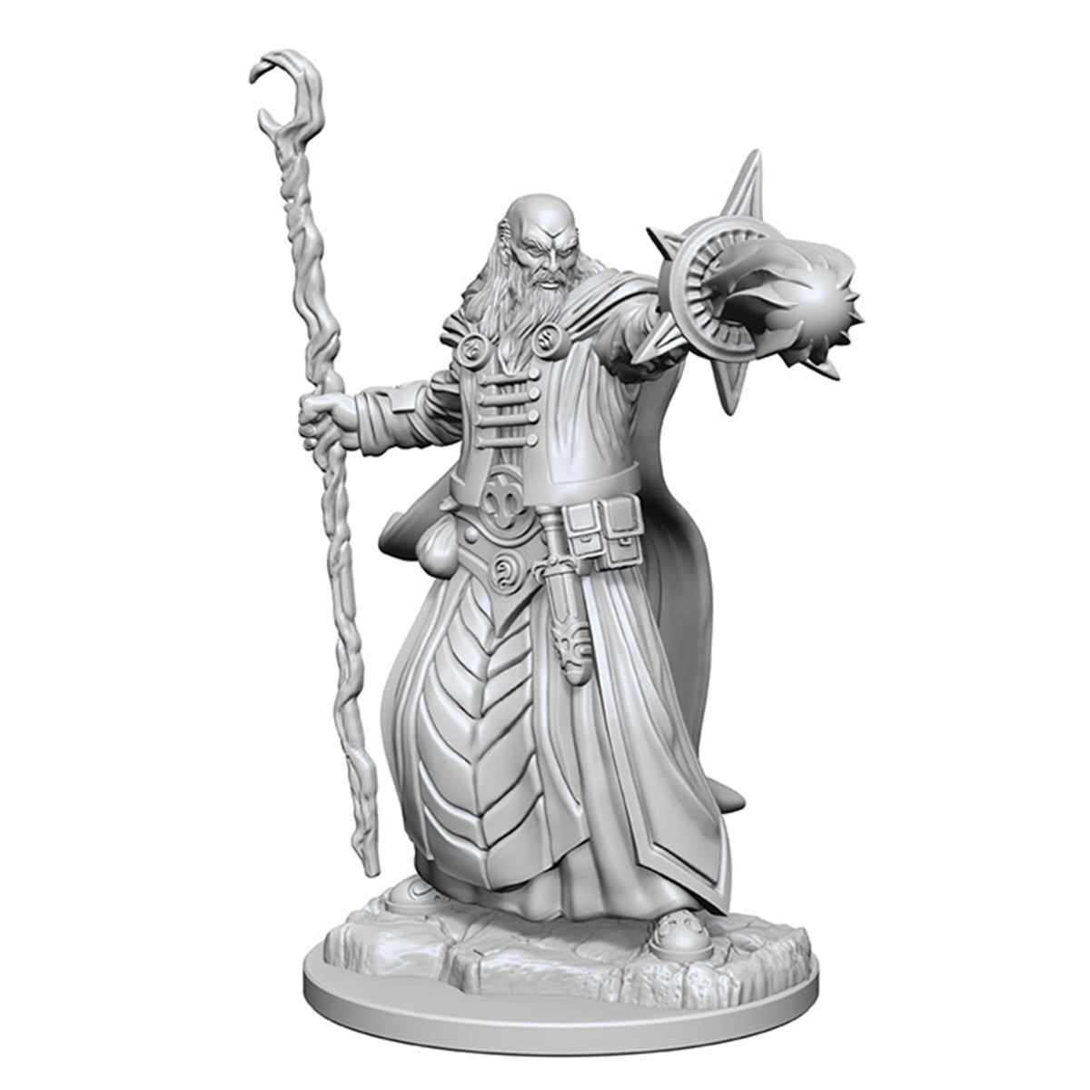 D&D Nolzurs Marvelous Unpainted Miniatures Human Male Wizard - Miniatures - 3