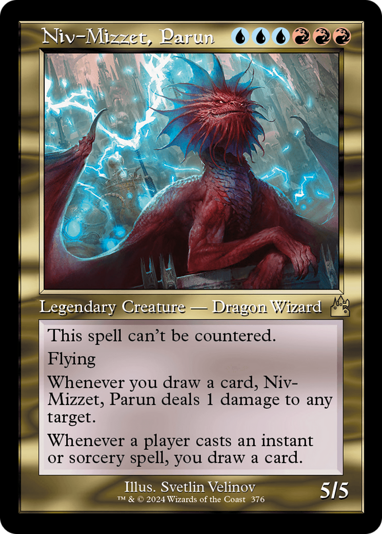 Niv-Mizzet, Parun (Retro Frame) (RVR-376) - Ravnica Remastered - Magic The Gathering - Single Cards