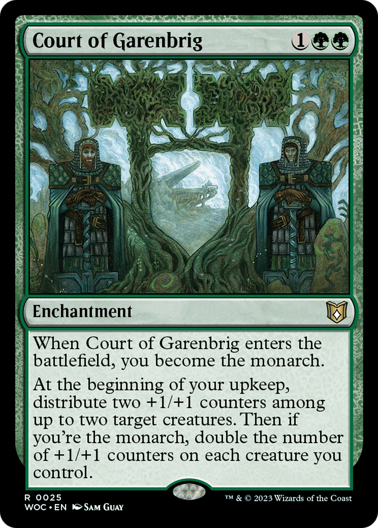 Court of Garenbrig (WOC-025) - Wilds of Eldraine Commander - Magic The Gathering - Single Cards