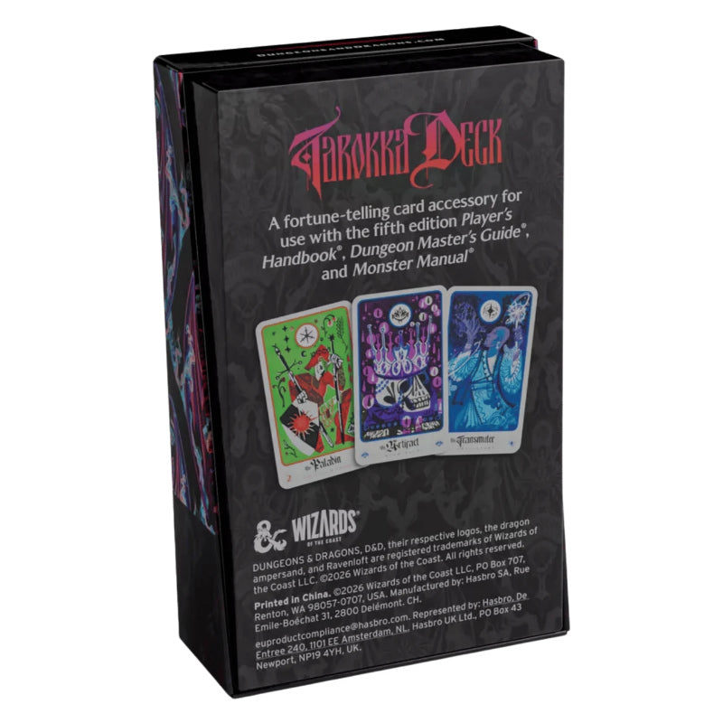 D&D Dungeons & Dragons Ravenloft the Horrors Within Tarokka Deck - Role Playing Games - 3