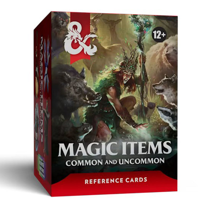 D&D Magic Items Common and Uncommon Reference Cards - Role Playing Games - 2