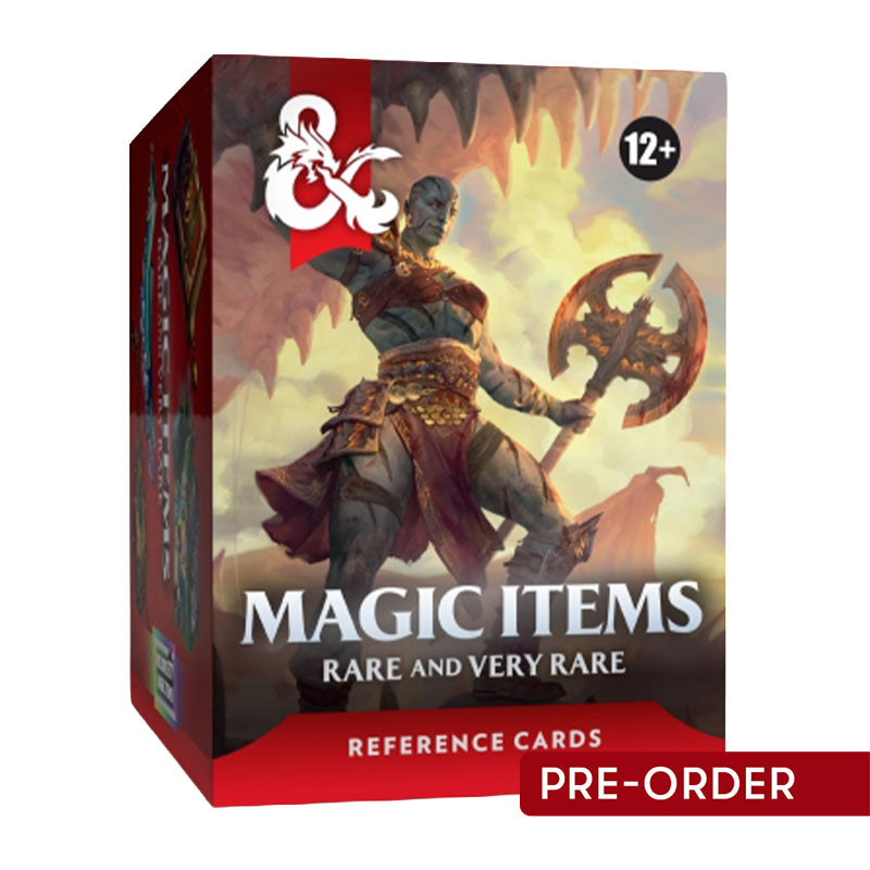 D&D Magic Items Rare and Very Rare Reference Cards - Role Playing Games