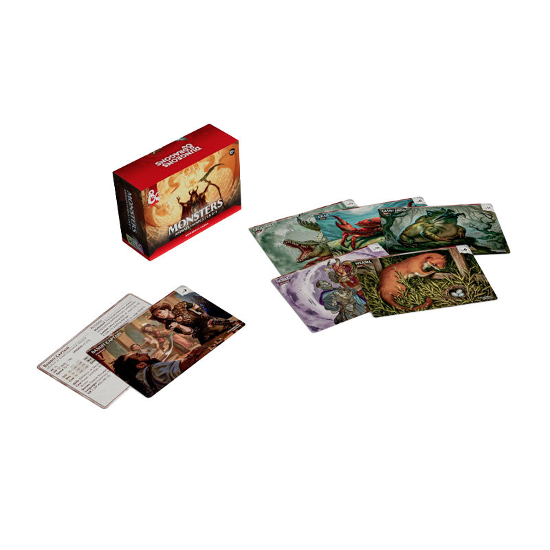 D&D Monsters Animals and NPCs Reference Cards - Role Playing Games - 6