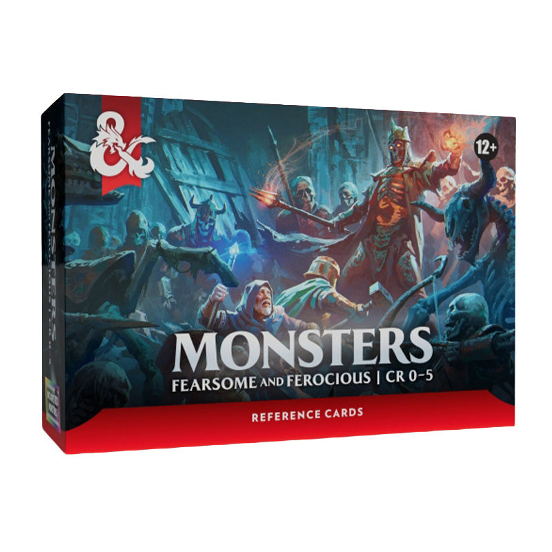 D&D Monsters Fearsome and Ferocious Reference Cards - Role Playing Games - 2