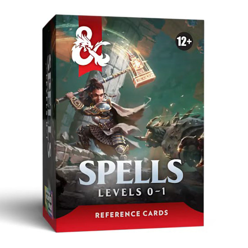 D&D Spells Levels 0-1 Reference Cards - Role Playing Games - 2