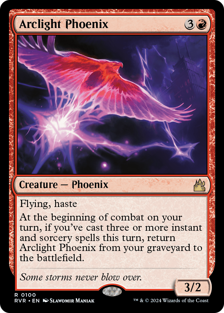 FOIL Arclight Phoenix (RVR-100) - Ravnica Remastered - Magic The Gathering - Single Cards