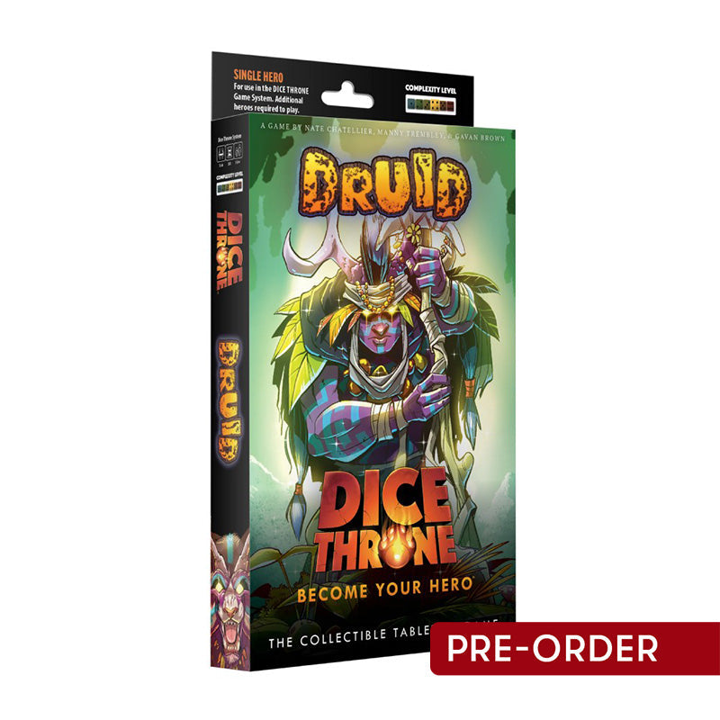 Dice Throne Druid Single Hero - Board Games