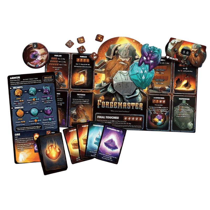 Dice Throne Forgemaster Single Hero - Board Games - 3