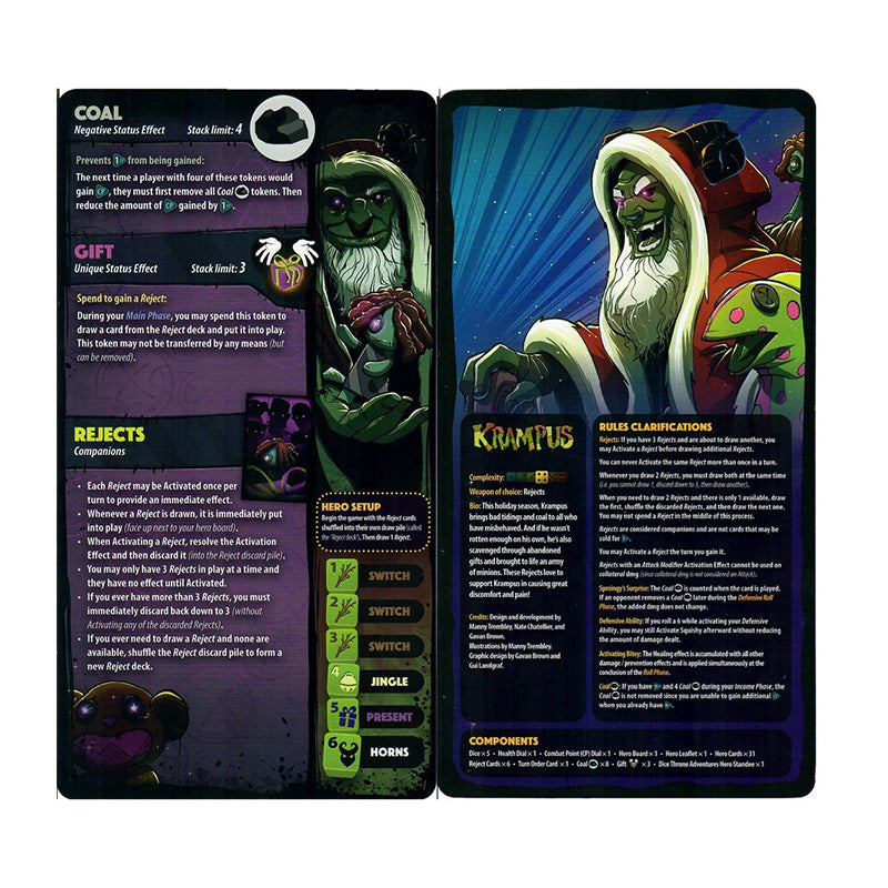 Dice Throne Krampus Single Hero - Board Games - 2