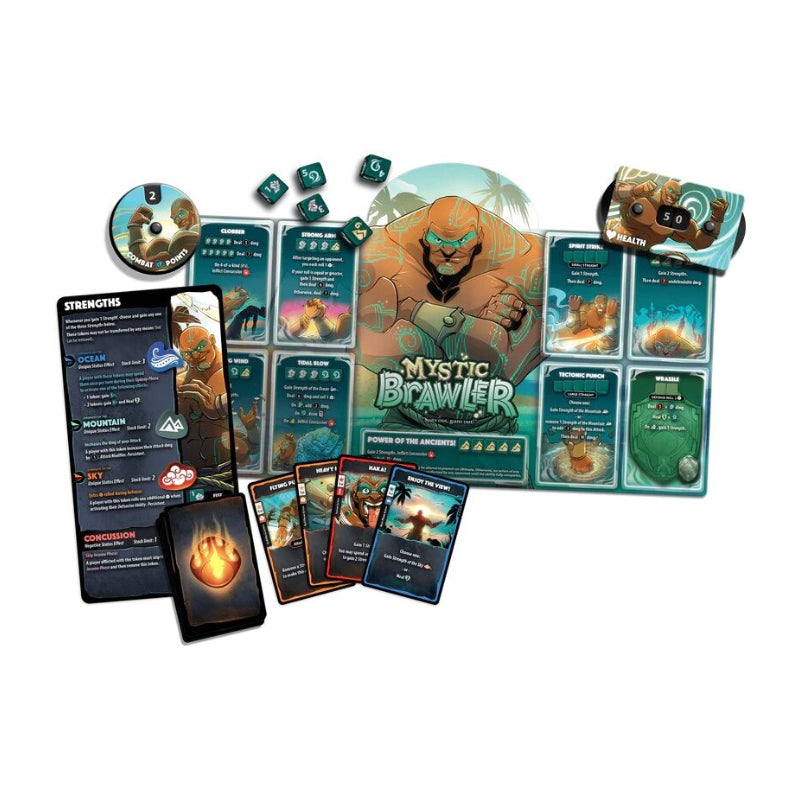 Dice Throne Mystic Brawler Single Hero - Board Games - 3