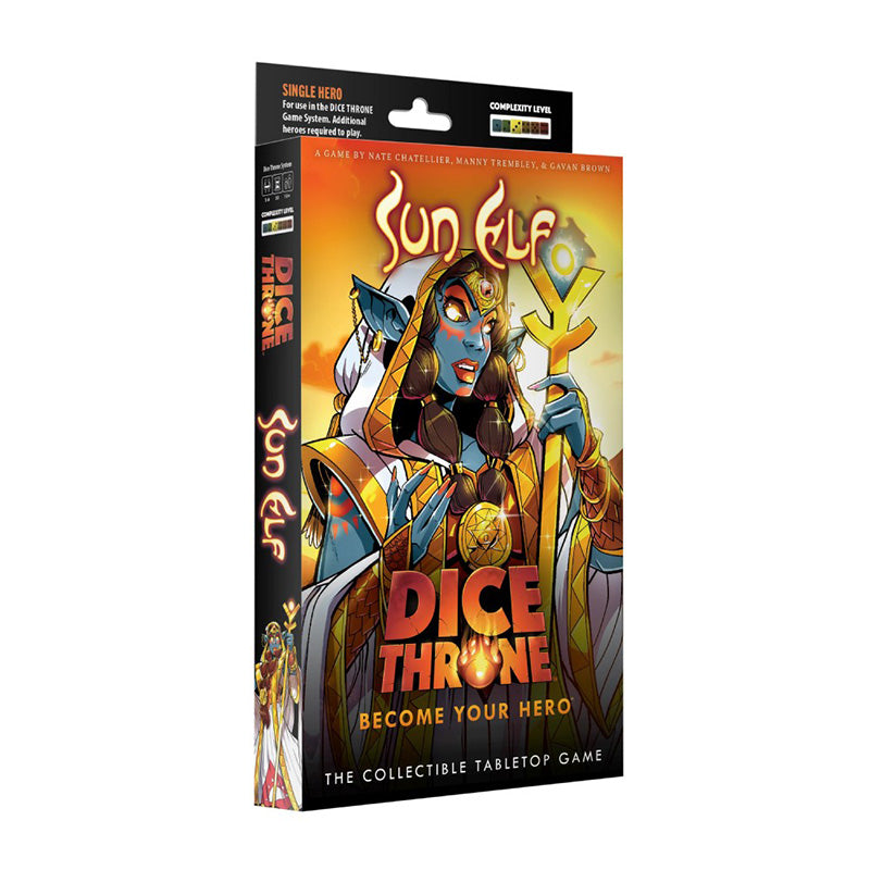 Dice Throne Sun Elf Single Hero - Board Games - 2