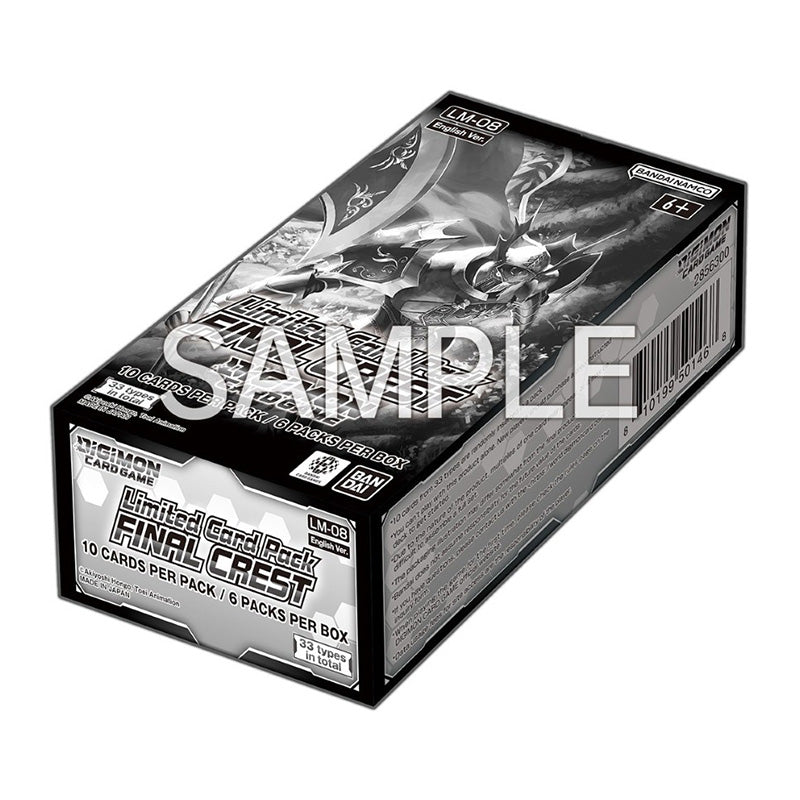 Digimon Card Game Final Crest LM08 Limited Card Pack Booster Box - Trading Card Games - 2