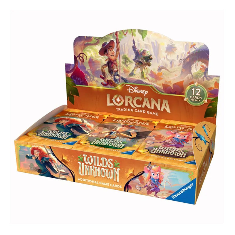 Disney Lorcana TCG Series 12 Wilds Unknown Booster Box - Trading Card Games