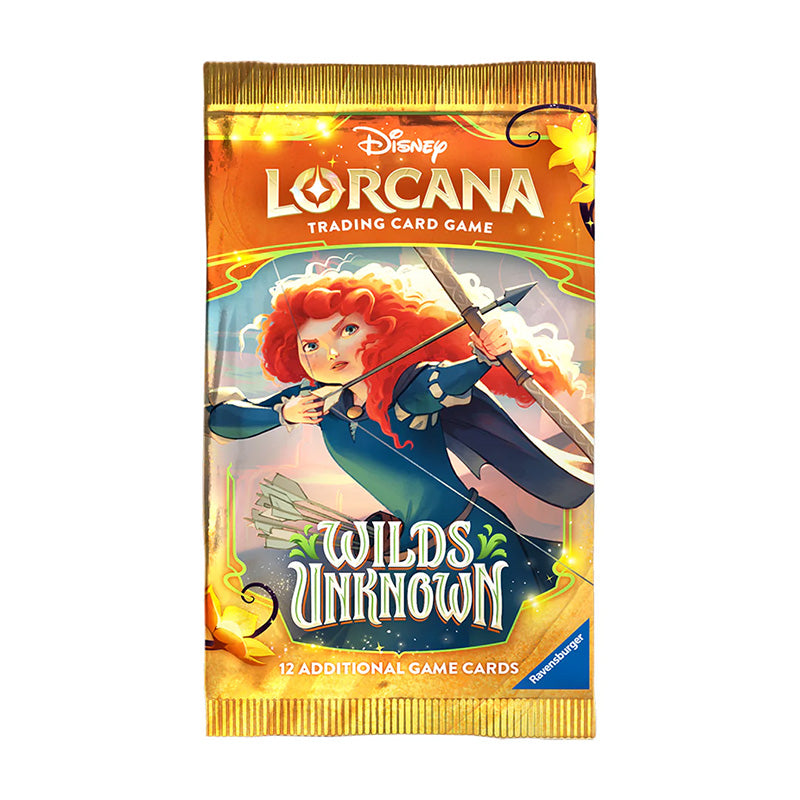 Disney Lorcana TCG Series 12 Wilds Unknown Single Booster Pack - Trading Card Games - 2