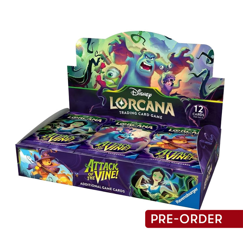 Disney Lorcana TCG Series 13 Attack of the Vine Booster Box - Trading Card Games