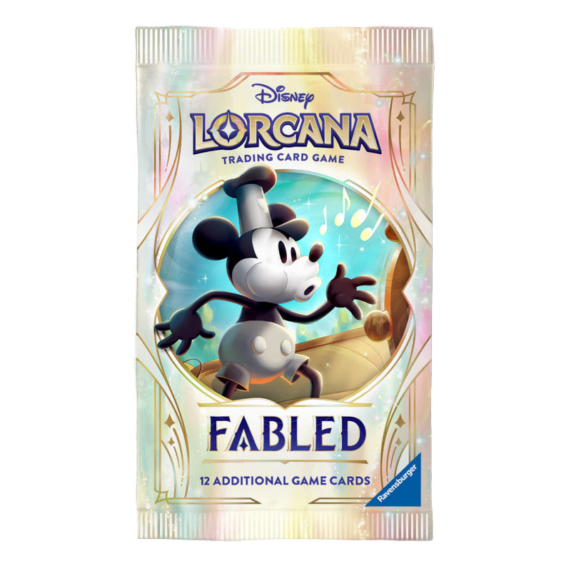 Disney Lorcana TCG Series 9 Fabled Single Booster Pack - Trading Card Games