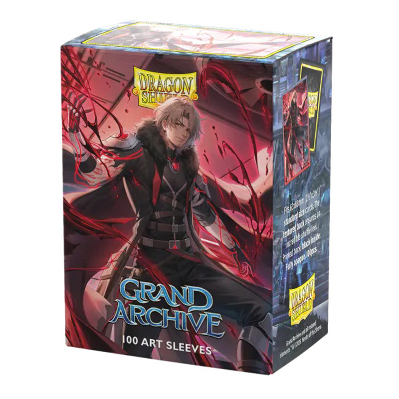 Dragon Shield 100ct Matte Dual Art Grand Archive Dante Hemomancer Sleeves - Sleeves - 2