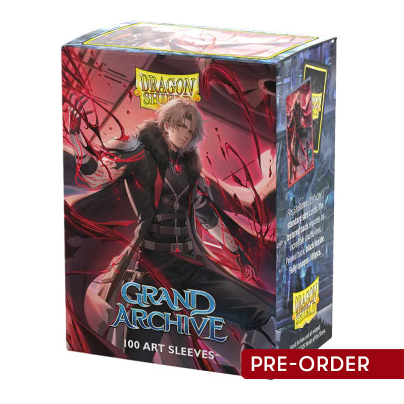 Dragon Shield 100ct Matte Dual Art Grand Archive Dante Hemomancer Sleeves - Sleeves