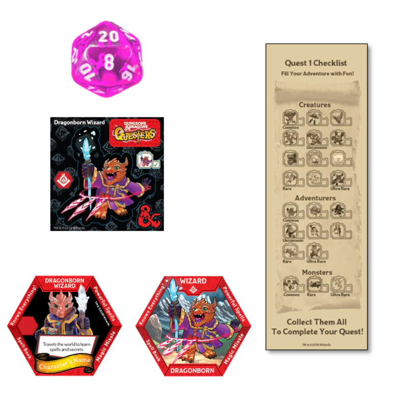 Dungeons & Dragons Questers Adventurers (Random Select) - Statues & Figures - 4