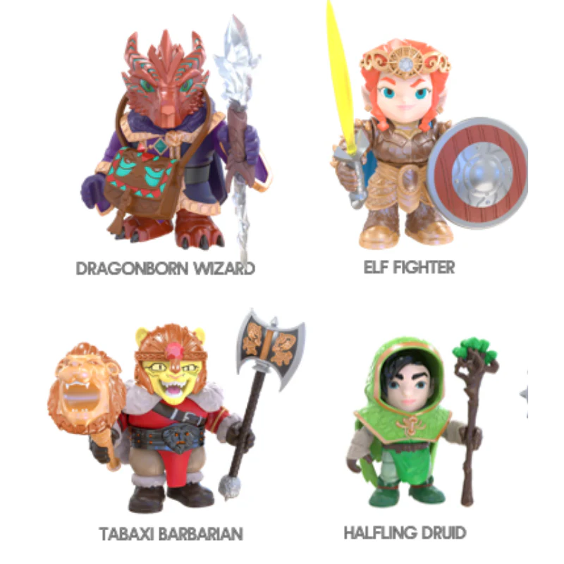 Dungeons & Dragons Questers Adventurers (Random Select) - Statues & Figures - 7