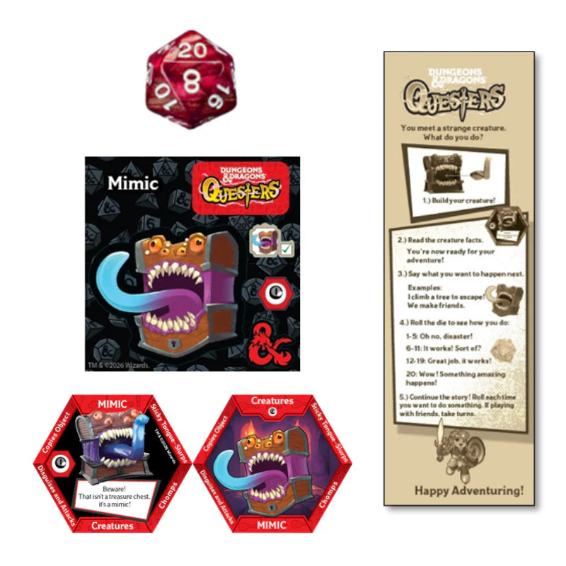 Dungeons & Dragons Questers Creatures (Random Select) - Statues & Figures - 4