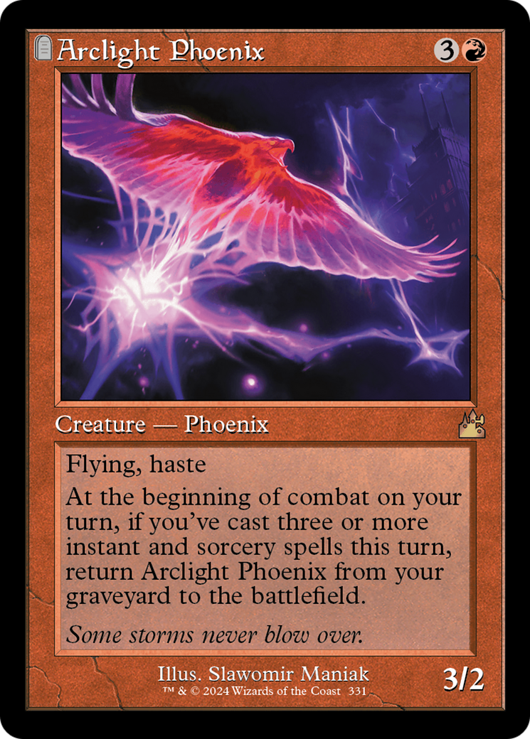 Arclight Phoenix (Retro Frame) (RVR-331) - Ravnica Remastered - Magic The Gathering - Single Cards
