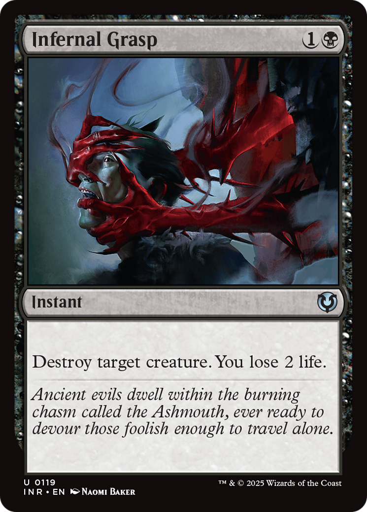 Infernal Grasp (INR-119) - Innistrad Remastered - Magic The Gathering - Single Cards