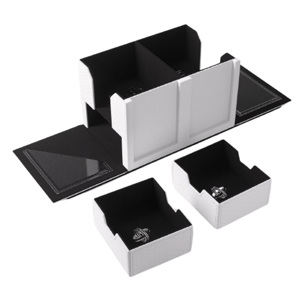 Gamegenic Star Wars Unlimited Double Deck Pod - White/Black - Deck Boxes - 9
