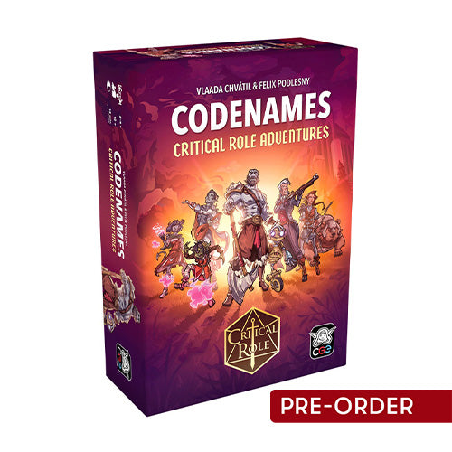 Codenames Critical Role Adventures - Board Games