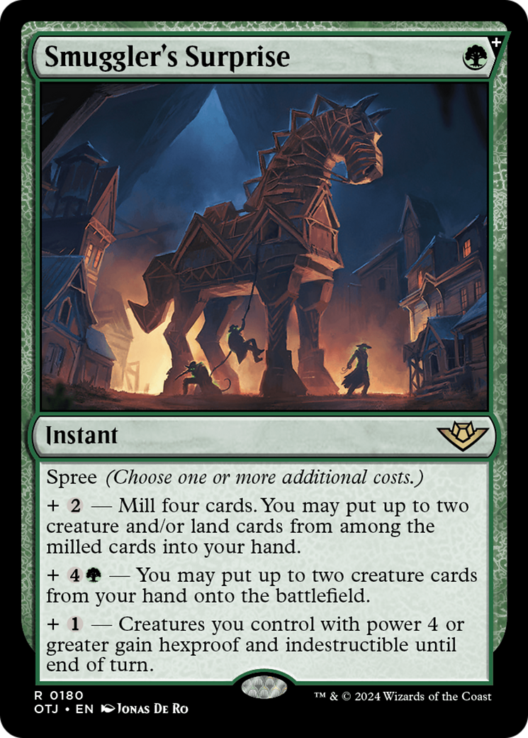 Smuggler's Surprise (OTJ-180) - Outlaws of Thunder Junction - Magic The Gathering - Single Cards