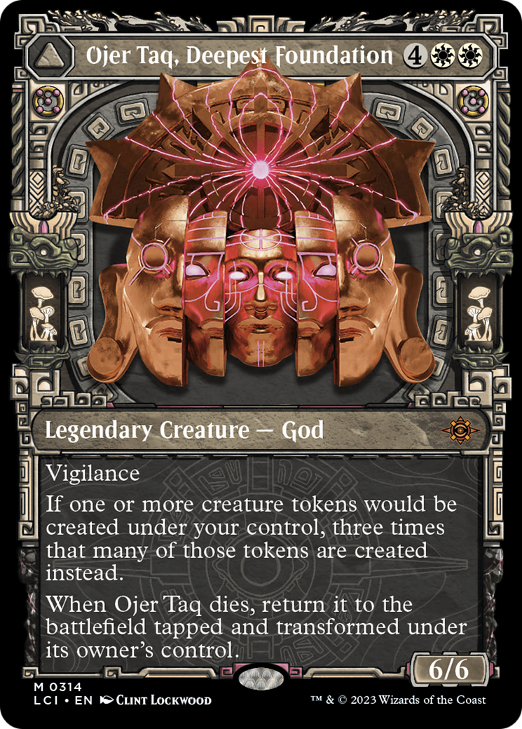 Ojer Taq, Deepest Foundation (Showcase) (LCI-314) - The Lost Caverns of Ixalan - Magic The Gathering - Single Cards