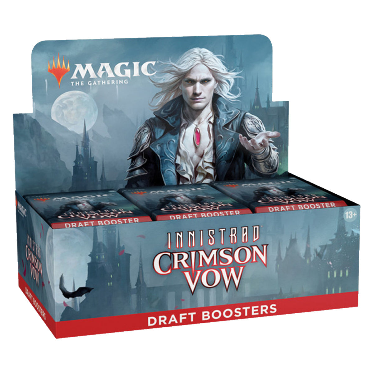 Magic Innistrad MTG Crimson Vow Draft Booster Box MTG - Trading Card Games
