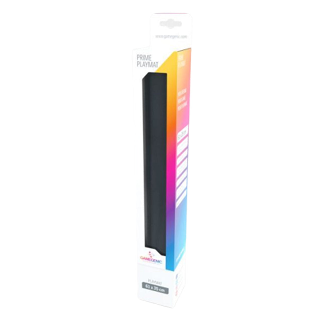 Gamegenic Prime 2mm Playmat Black - Playmats