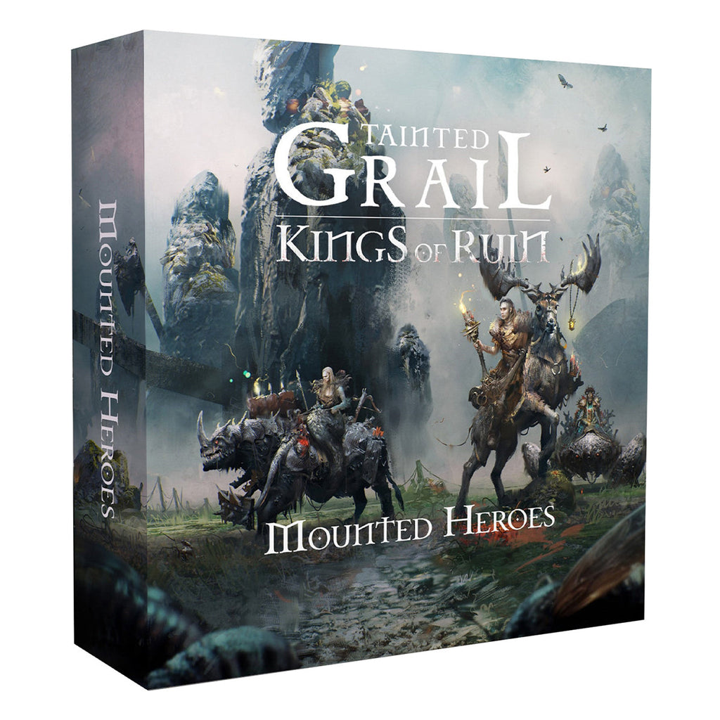 Tainted Grail Kings of Ruin Mounted Heroes - Board Games - 2