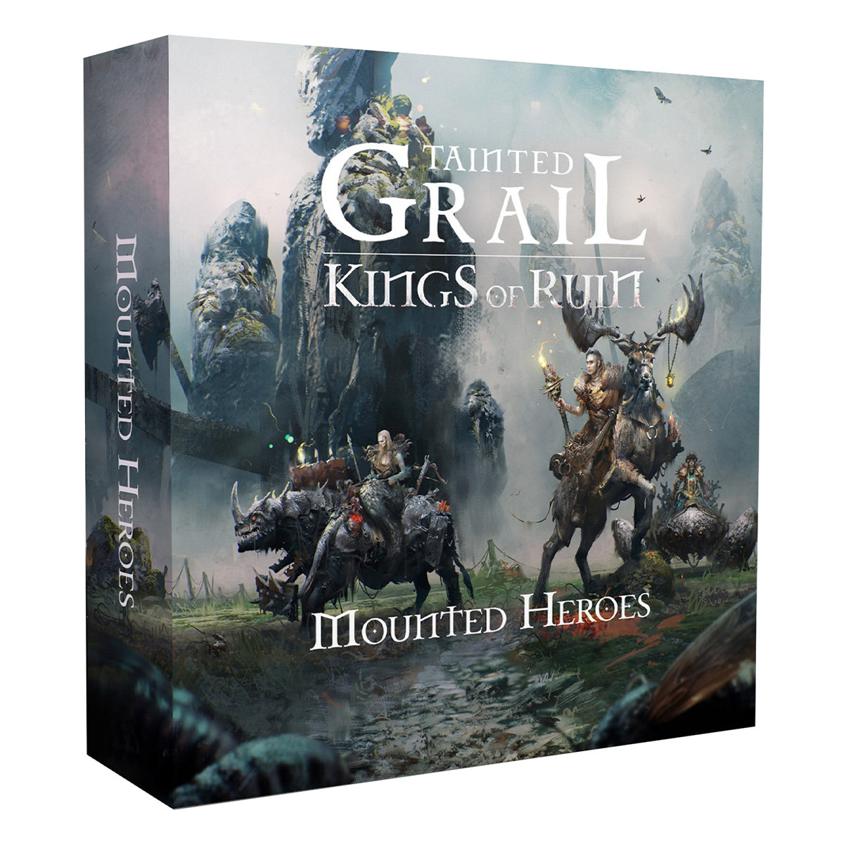 Tainted Grail Kings of Ruin Mounted Heroes - Board Games - 2