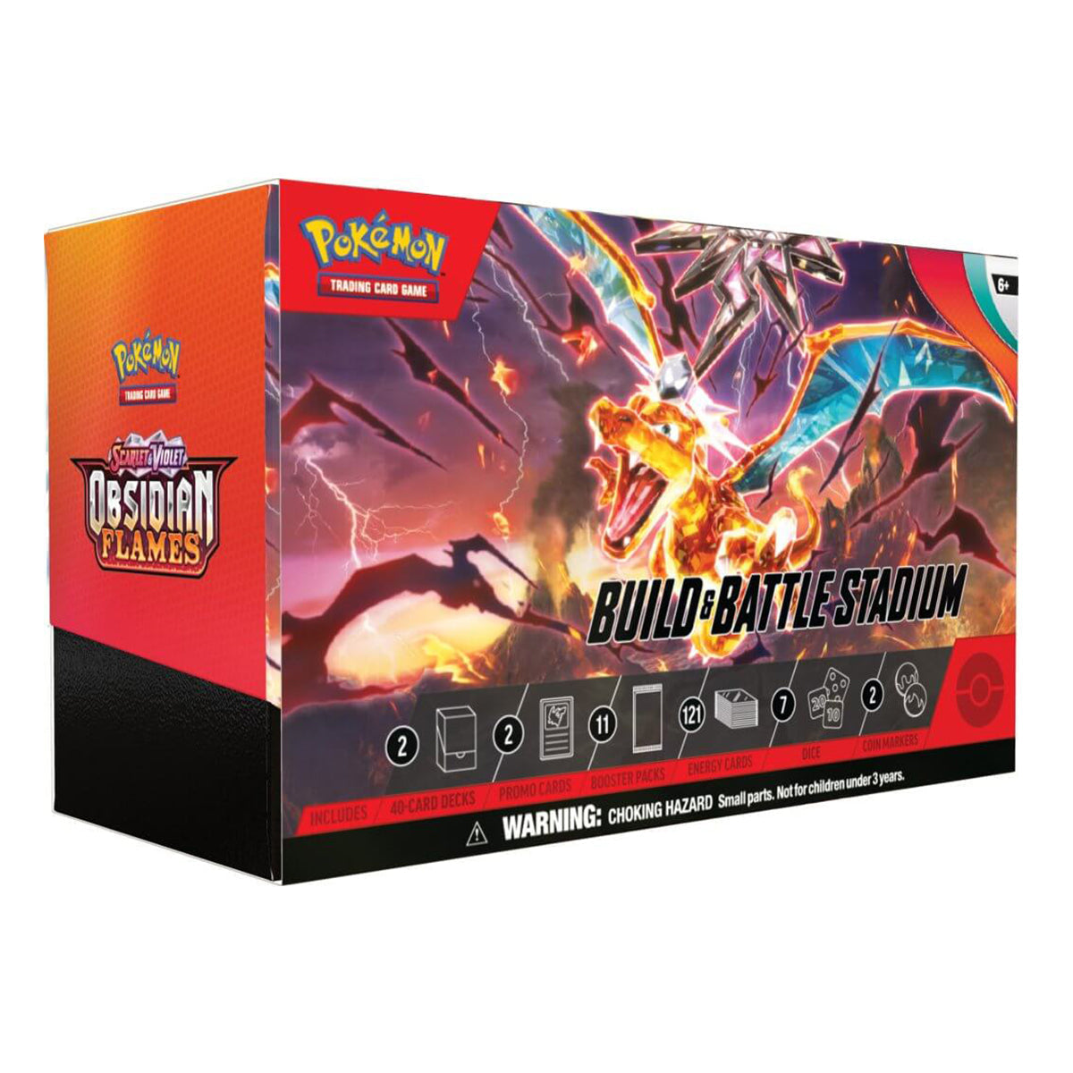 Scarlet & Violet Obsidian Flames - Build & Battle Stadium POKEMON TCG - Trading Card Games