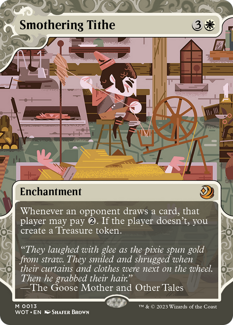 Smothering Tithe (WOT-013) - Wilds of Eldraine: Enchanting Tales - Magic The Gathering - Single Cards